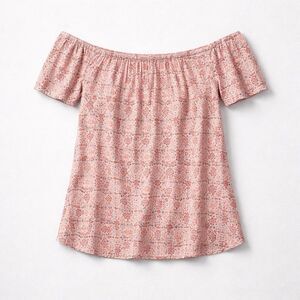 Soft Joie Morallis floral off the shoulder top